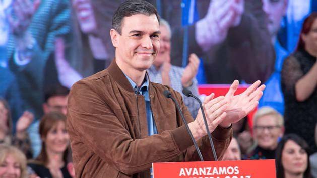 pedro sanchez mitin
