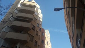 edificio, pisos, vivienda