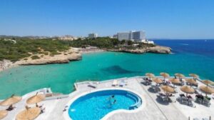 playa mar piscina costa