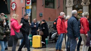 Aglomeraci&oacute;n de gente