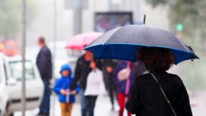 frio tormenta lluvia temporal paraguas