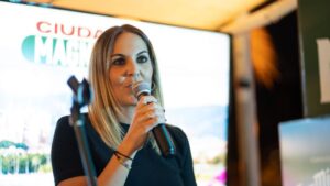 merche valdes cerveza san miguel