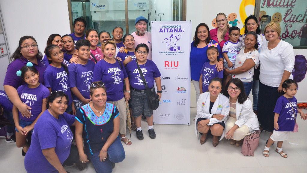 Fundación Aitana fue una de las primeras organizaciones con las que RIU firmó una alianza en México.