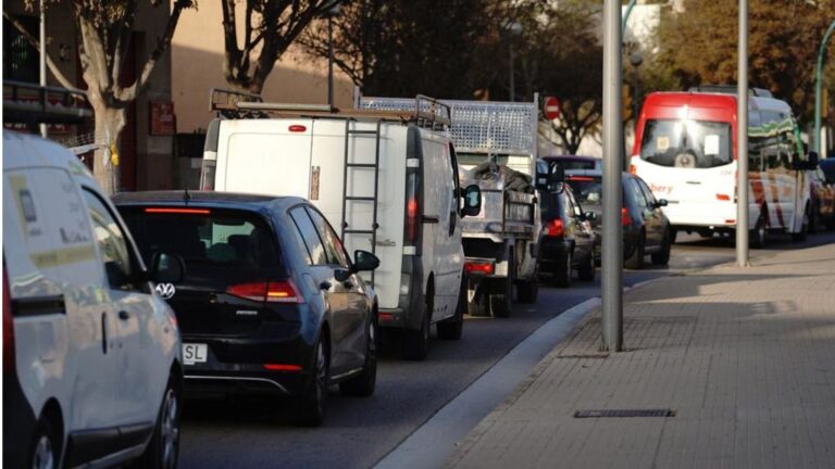 Imagen de los accesos desde El Molinar
