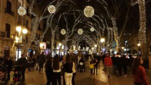 Navidad iluminacion luces compras