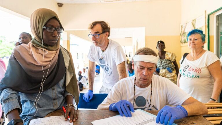 Expedición a Gambia, octubre noviembre