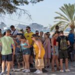 Baleares recibe hasta julio 1,4 millones de cruceristas, un 9,4 por ciento más