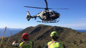 helicoptero guardia civil rescate