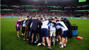 La selecci&oacute;n haciendo pi&ntilde;a tras caer eliminada ante Marruecos