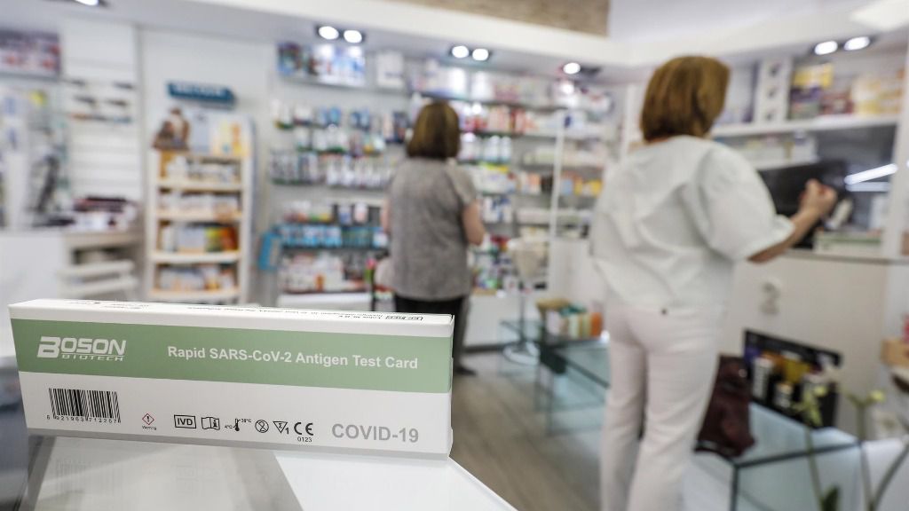 test antigenos coronavirus covid farmacia
