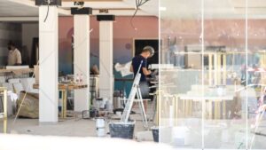 Magaluf - trabajadores - obra - reforma