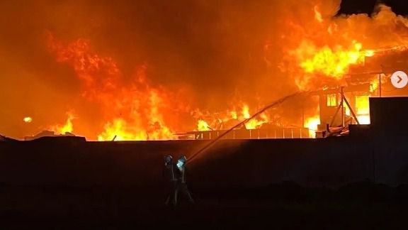 incendio son banya bomberos