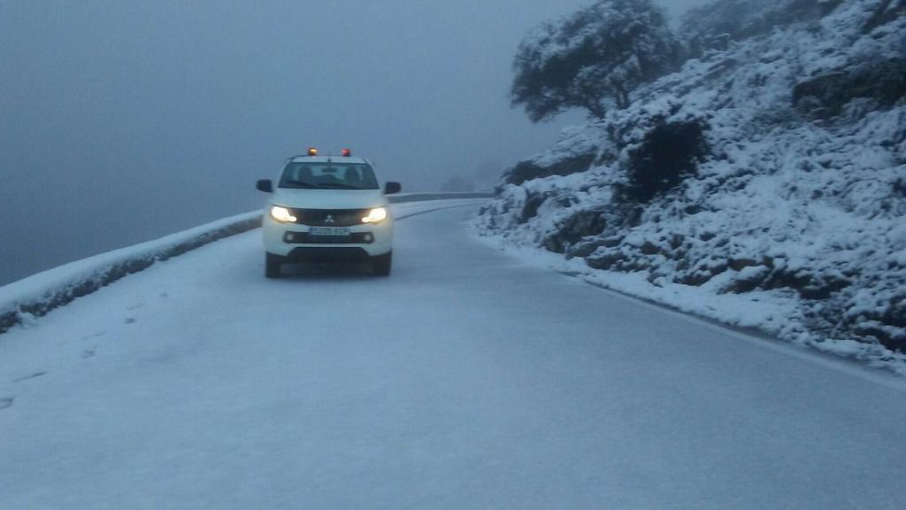 nieve serra de tramuntana