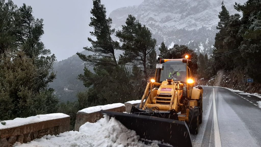 nieve serra tramuntana