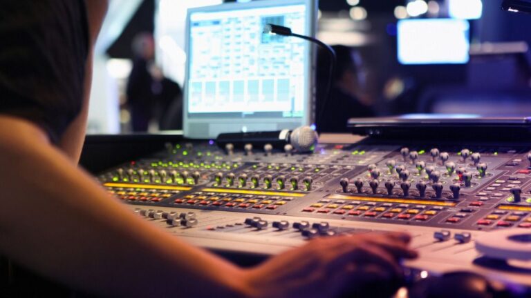 estudio locutorio radio