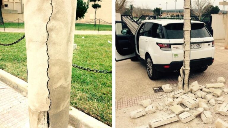 daños polideportivo magaluf