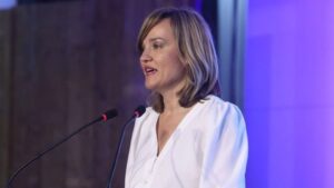 Pilar Alegr&iacute;a, ministra de Educaci&oacute;n