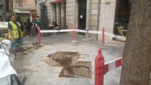 obras plaza espa&ntilde;a