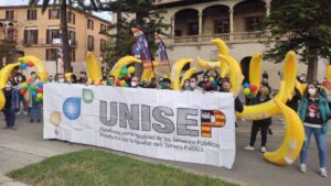 Imagen de archivo manifestaci&oacute;n funcionarios