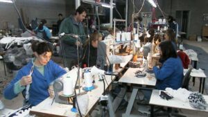 trabajadores calzado