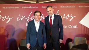 Jos&eacute; Luis Mart&iacute;nez-Almeida y Antoni Martorell.