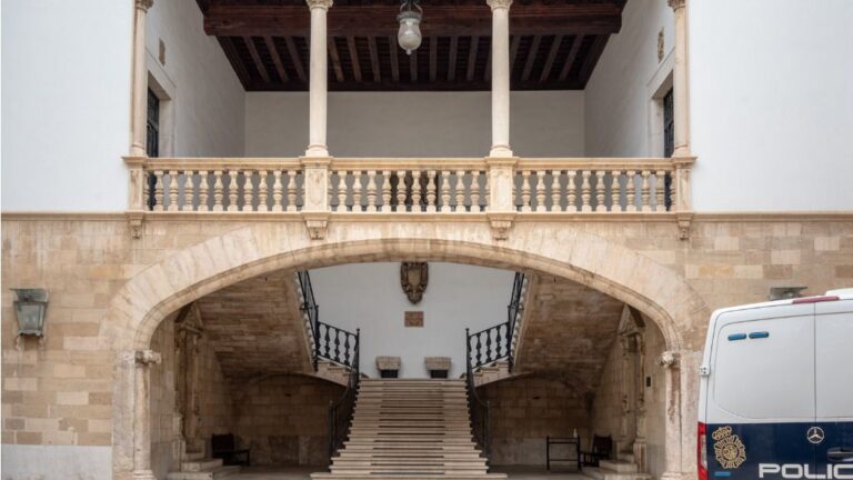 Patio del Tribunal Superior de Justicia de Mallorca