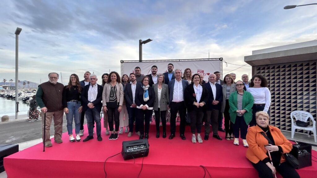 Acto de presentación de los candidatos socialistas de Pollença, liderados por el actual conseller de Educació, Martí March