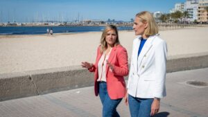 Patricia Guasp y Eva Pomar