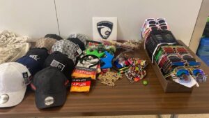 Material de venta ambulante incautado por la Polic&iacute;a Local de Palma