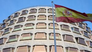 Edificio del Tribunal Constitucional, en Madrid