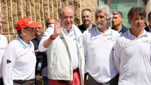 juan carlos I vela Sanxenxo Bribon