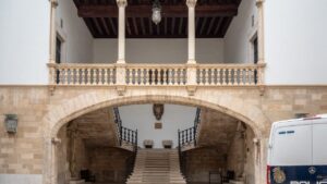 Patio del Tribunal Superior de Justicia de Mallorca