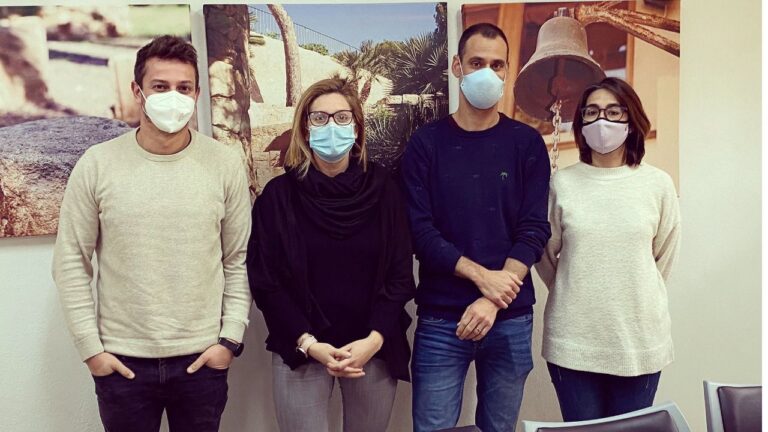 Imagen de archivo, que data de febrero de 2021, de miembros de la comisión de igualdad de la Fundació Natzaret