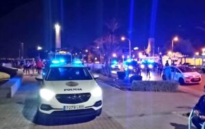 Imagen de un dispositivo de control y vigilancia de la Polic&iacute;a Local de Palma