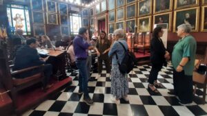 Claudia Costa (centro) edil de Participaci&oacute;n Ciudadana Cort