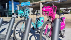 Estaci&oacute;n de BiciPalma en el Hospital Universitario Son Espases