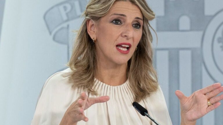 yolanda diaz trabajo