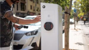 Cargador coche el&eacute;ctrico