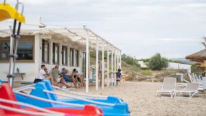 Imagen de un chiringuito en Can Picafort