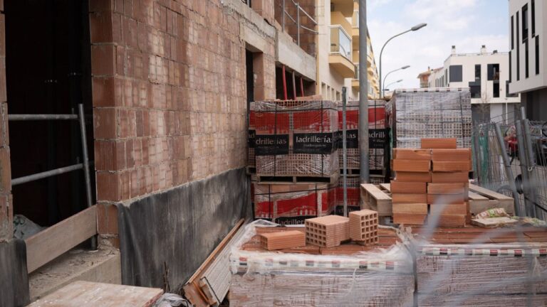 Los visados de construcción aumentan un 27,6 por ciento en el primer trimestre en Baleares