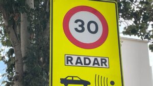 Se&ntilde;alizaci&oacute;n de un radar, en Palma