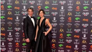 Malena Alterio, junto a su hermano, el tambi&eacute;n actor Ernesto Alterio, en la edici&oacute;n de los Premios Goya de 2020