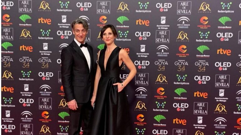 Malena Alterio, junto a su hermano, el también actor Ernesto Alterio, en la edición de los Premios Goya de 2020