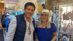 El candidato del PP en Calvi&agrave;, Juan Antonio Amengual, durante la jornada electoral de este 28M