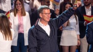 Mitin Alberto Nun?ez Feijoo