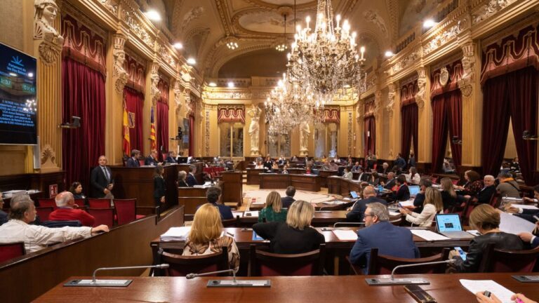 Sesión plenaria del Parlament de les Illes Balears.