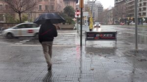 lluvia temporal