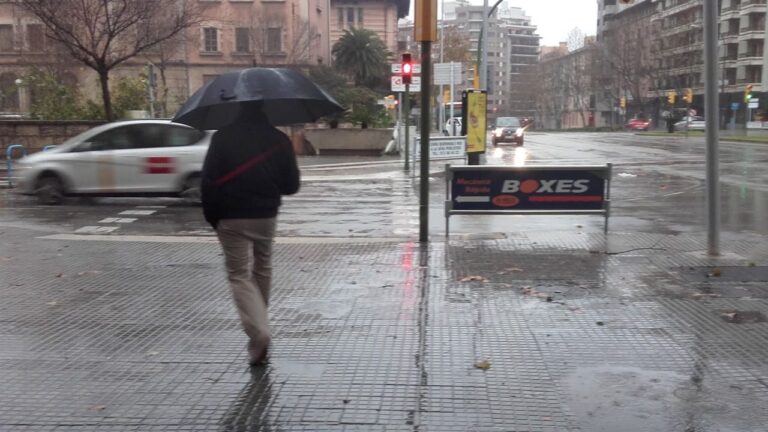 lluvia temporal
