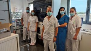 Equipo de Farmacia del Hospital Sant Joan de D&eacute;u, en Palma