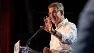 Mitin Alberto Nun?ez Feijoo